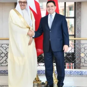 ناصر بوريطة يستقبل بالرباط وزير خارجية مملكة البحرين