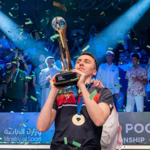 "غورست" يتوّج بلقب بطولة العالم للبلياردو (9 كرات) بنسختها الأولى في المملكة