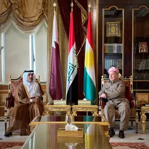 رئيس الحزب الديمقراطي الكوردستاني العراقي يجتمع مع الأمين العام لوزارة الخارجية