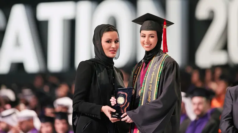 صاحبة السمو الشيخة موزا بنت ناصر تشهد حفل تكريم دفعة عام 2024 من خريجي مؤسسة قطر