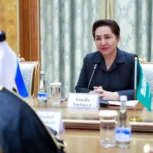 وفد أعضاء مجلس الشورى يلتقي رئيسة مجلس الشيوخ في أوزبكستان