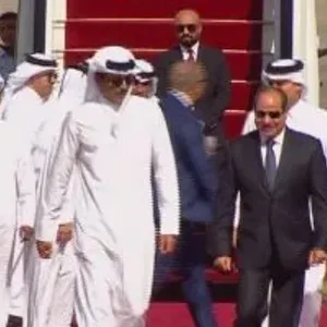 مصادر مطلعة: زيارة أمير قطر تأتى فى إطار جهود القاهرة لحل أزمة غزة