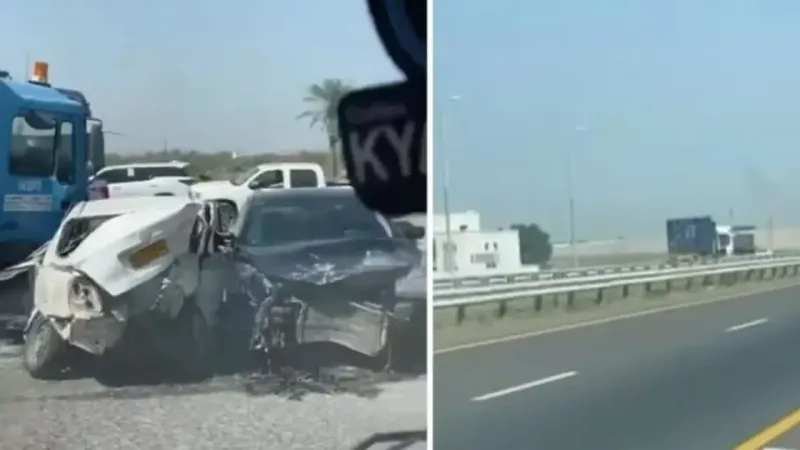 شاحنة تسير عكس الاتجاه في عُمان فتصدم 11 مركبة وتقتل 3 أشخاص
