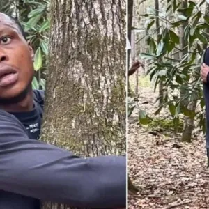 غانا.. رجل يعانق أكثر من ألف شجرة لتسجيل رقم قياسي