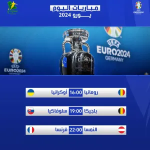 يورو 2024| تعرف على مباريات اليوم في دور المجموعات "ظهور مبابي"