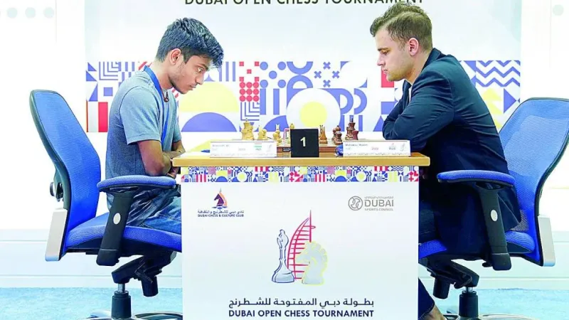 بطولة دبي المفتوحة للشطرنج تنطلق اليوم