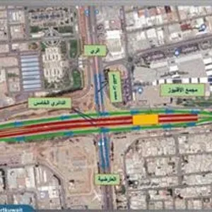 الطرق: تحويل مؤقت للدائري الخامس مع تقاطع شارع ابن القاسم بالاتجاهين