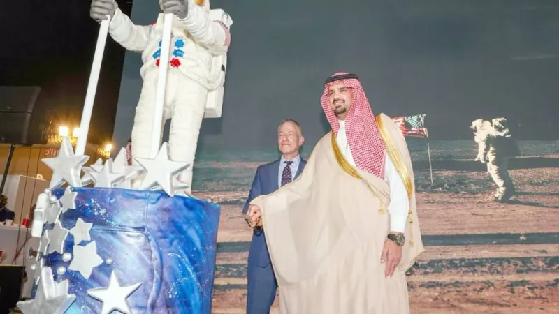 تحت شعار «الفضاء».. سفارة أمريكا في الرياض تحتفل مع السعودية بيوم الاستقلال