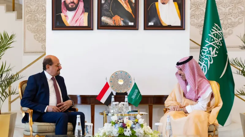 وزير الخارجية يبحث مع نظيره اليمني الموضوعات المشتركة
