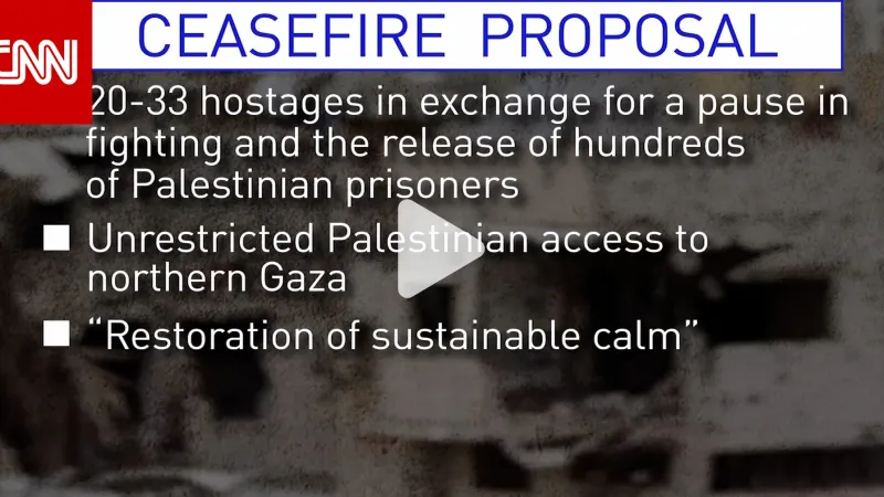 بلينكن: أمام حماس عرض "سخي" من قبل إسرائيل.. ماذا قال مصدر لـCNN حول المقترح؟ تابعوا التفاصيل في التقرير التالي