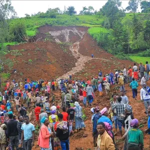 توقعات بمقتل 500 شخص بسبب الانهيارات الأرضية في إثيوبيا