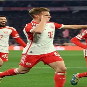 بايرن ميونخ يتخطى آرسنال ويتأهل لنصف نهائي دوري أبطال اوروبا