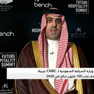 وكيل وزارة السياحة السعودية لتمكين الوجهات السياحية لـ CNBC عربية: المملكة جذبت 106ملايين سائح خلال عام 2023