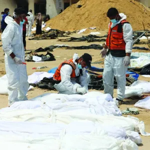 جرائم «المقابر الجماعية» تتكشف في غزة