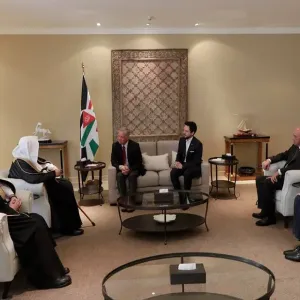 ملك الأردن يبحث مع رئيس مجلس الشورى سبل توسيع التعاون مع السعودية