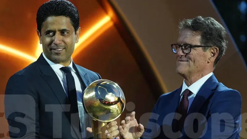 جوائز كافد غلوب سوكر الأوروبية : ناصر الخليفي يفوز بجائزة الريادة في كرة القدم