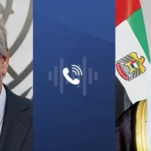 الرئيس الإماراتي يبحث مع أمين الأمم المتحدة التطورات الإقليمية (هاتفيًا)
