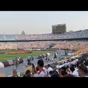 أجواء رائعة في ستاد القاهرة قبل مباراة الزمالك.. وملحمة من الجماهير بنهائي الكونفدرالية