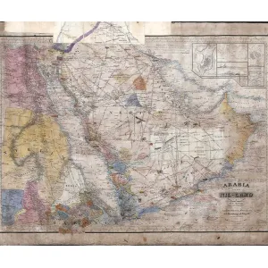 خريطة نادرة لـ«أبوظبي» من القرن الـ 19