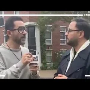 أحمد حلمى من مهرجان روتردام للفيلم العربي: سعيد جدا بتكريمي في مهرجان يكرم العملاق دريد لحام