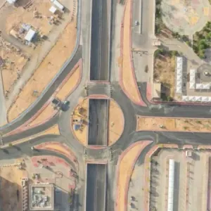 إنجاز ضخم لأمانة الجوف: تقدم مشروع جسر ونفق طريق الملك خالد إلى 90%