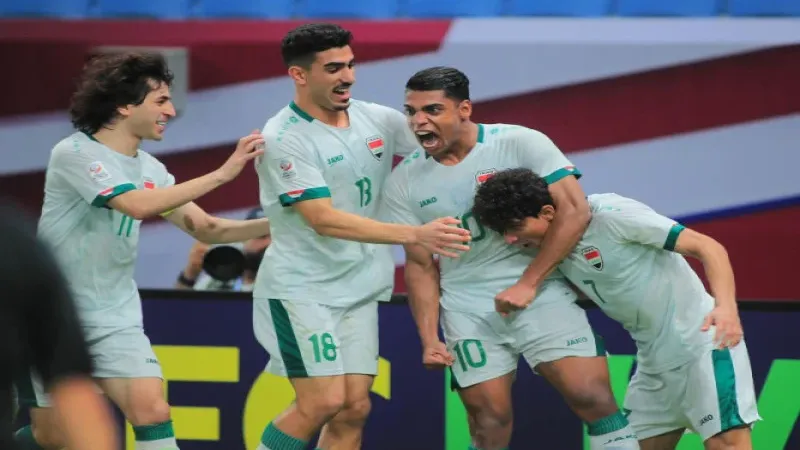 الأولمبي العراقي يواجه نظيره الياباني في نصف نهائي كأس آسيا تحت 23