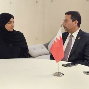 وزير النفط والبيئة يجتمع مع وزيرة البيئة والتغير المناخي بدولة الإمارات العربية المتحدة
