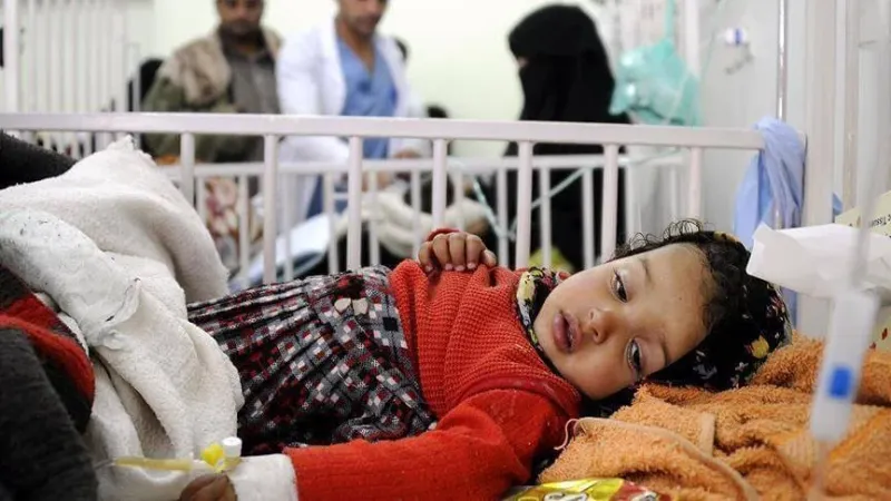 إصابات الكوليرا تقفز في اليمن إلى 18 ألف حالة