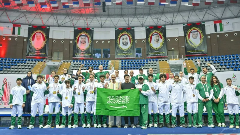 مشاركة سعودية ناجحة في «الألعاب الخليجية للشباب»