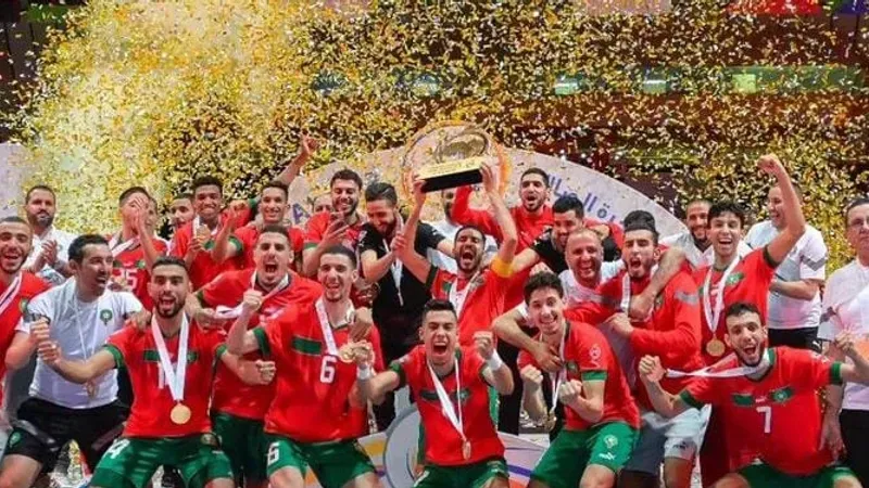 المنتخب المغربي للفوتسال يحرز لقبه القاري الثالث بعد فوزه على أنغولا