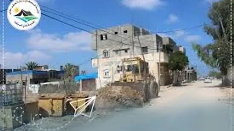 إعلام غزة: جيش الاحتلال قصف مقر بلدية "وادي السلقا"