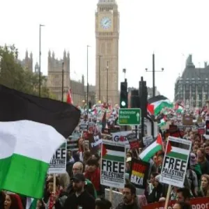 تظاهرات في مدن عالمية تنديدا بعدوان الاحتلال على قطاع غزة