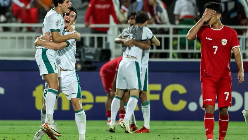 كأس آسيا تحت 23 عاماً.. العراق يفوز على إندونيسيا ويتأهل لأولمبياد باريس 2024