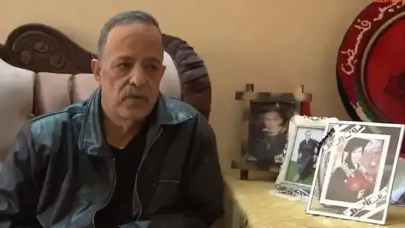 الأسير حسام الرزة تعرض لـ4 محاولات قتل منذ العدوان على غزة
