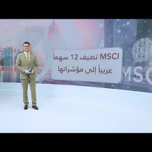 من ضمنها "سال" و"طلعت مصطفى".. MSCI تضم 12 سهماً عربياً إلى مؤشراتها ضمن المراجعة نصف السنوية