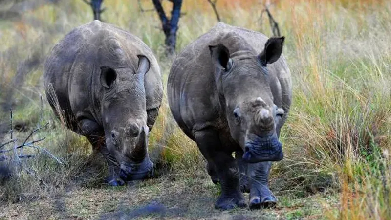 حقن قرون حيوانات وحيد القرن بمواد مشعّة للحدّ من صيدها في جنوب أفريقيا