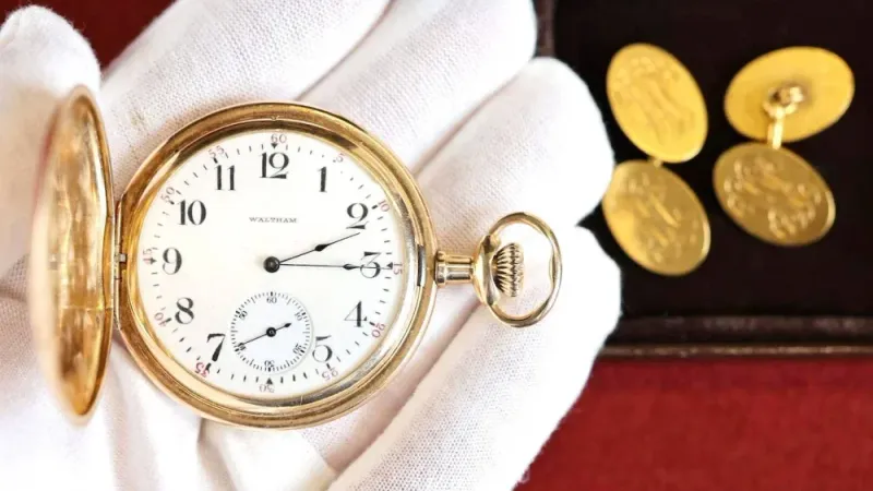 بيع ساعة انتشلت من جثمان أغنى رجل في تايتنك