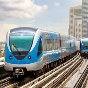 عودة خدمات مترو دبي لوضعها الاعتيادي