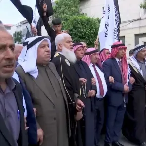 فيديو. مئات الفلسطينيين يتظاهرون في الخليل مساندة لأهاليهم في غزة