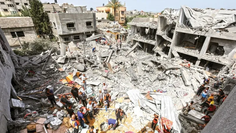 «الأونروا»: نصف سكان غزة مجبرون على النزوح ولا مكان آمن