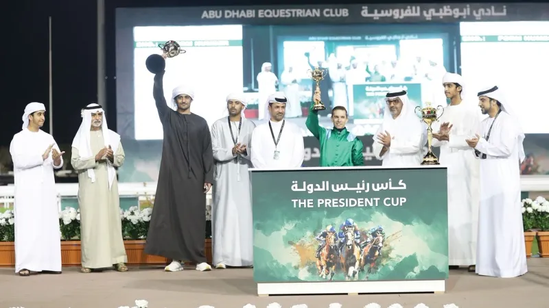 «كينج ميكر» بطل كأس رئيس الدولة للخيول العربية