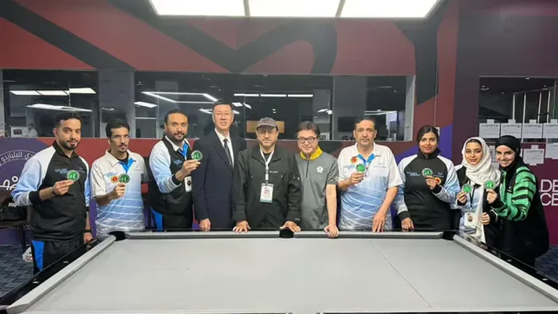  8 حكام وحكمات سعوديين يحصلون على الشارة الدولية"جود بخاري"  تحقق أول برونزية سعودية في البطولة الآسيوية للبلياردو
