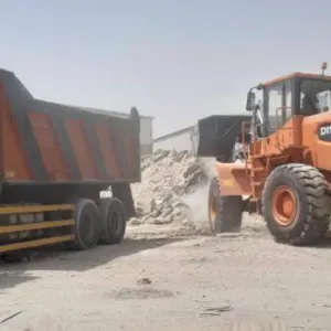 أمانة جازان ترفع 2970 مترًا مكعبًا من مخلّفات البناء بمحافظة أبو عريش