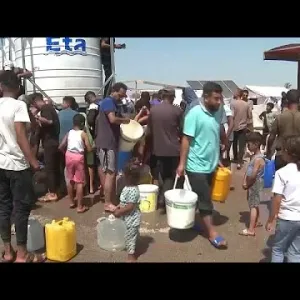 فيديو: تفاقم النقص في إمدادات المياه في غزة وشح الوقود يجبر محطات التحلية على وقف نشاطها…