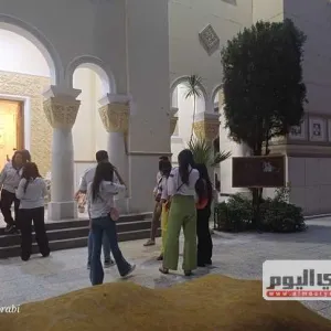 توافد على الكنائس لحضور قداس عيد القيامة 2024 في أسيوط «صور»