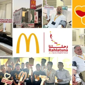 بالتعاون مع مؤسسة حمد الطبية.. ماكدونالدز قطر تنظم حملتها السنوية للتبرع بالدم