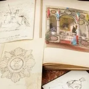 عرض رسومات الملكة فيكتوريا "المراهقة" للبيع بالمزاد فى لندن