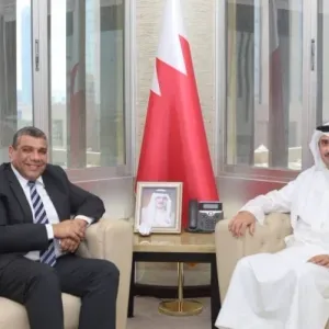 وزير العدل والشؤون الإسلامية والأوقاف يستقبل القائم بأعمال سفارة العراق لدى البحرين