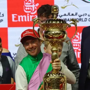 "لوريل ريفر" بطلاً لكأس دبي العالمي