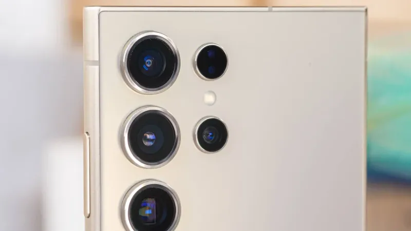هاتف Galaxy S25 Ultra يأتي بإعدادات أقل في الكاميرة الخلفية